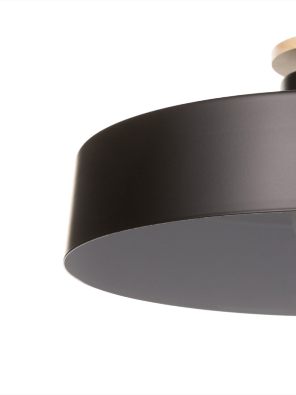 Светильник Timothy 1х40Вт Е27 пр-1м черный 32,5х32,5х12см