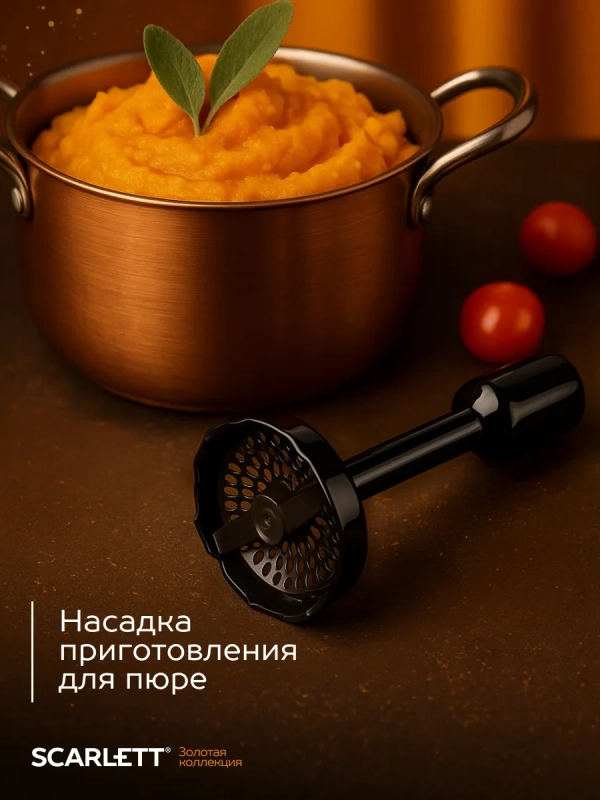 Погружной мощный блендер с насадками 800 Вт, SC-HB42M45 Погружной мощный блендер с насадками 800 Вт, SC-HB42M45