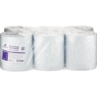 Полотенца бумажные д/дисп. Luscan Prof /2сл. цвет.тиснение 150м, 6рул/уп