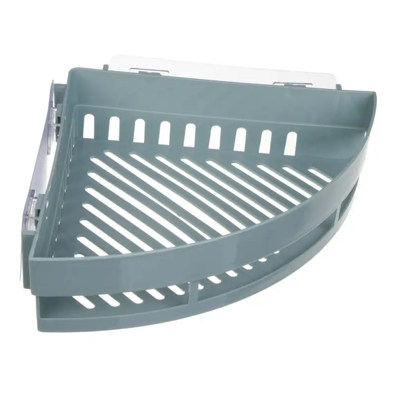 VETTA Classic Полка настенная угловая (большая), пластик, 35x25x7 см, оливковый