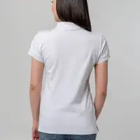 Рубашка поло женская Virma Premium Lady, белая, размер XXL