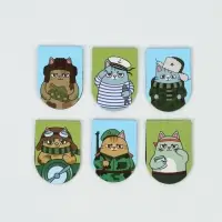 Закладки магнитные для книг, 6 шт "С 23 февраля" Закладки магнитные для книг, 6 шт "С 23 февраля"