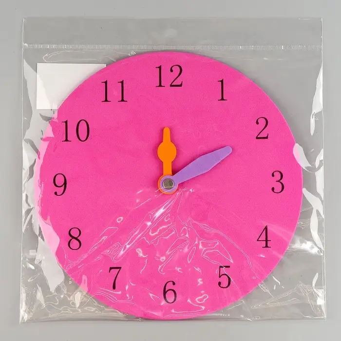 Набор фигурок из EVA &laquo;Часы&raquo;, МИКС