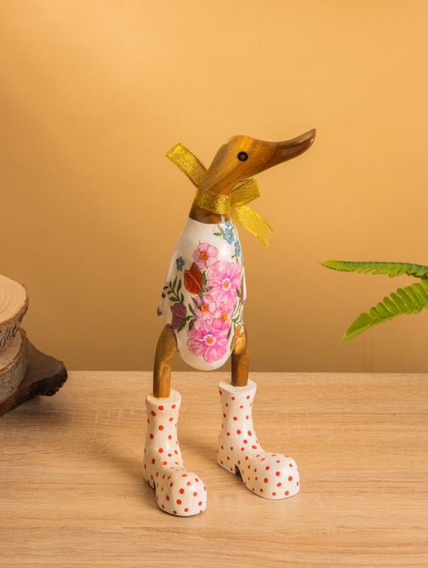 Сувенир «Утка в сапожках», 13×10×24 см, дерево Сувенир «Утка в сапожках», 13×10×24 см, дерево