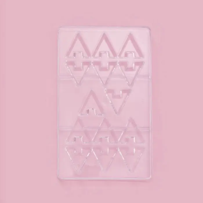 Форма для конфет и шоколада &laquo;Хеопс&raquo;, 14 ячеек, 20&times;12&times;2.5 см, пластик, прозрачная