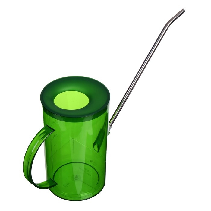 Лейка, 1 л, без рассеивателя, зелёная, Greengo Лейка, 1 л, без рассеивателя, зелёная, Greengo