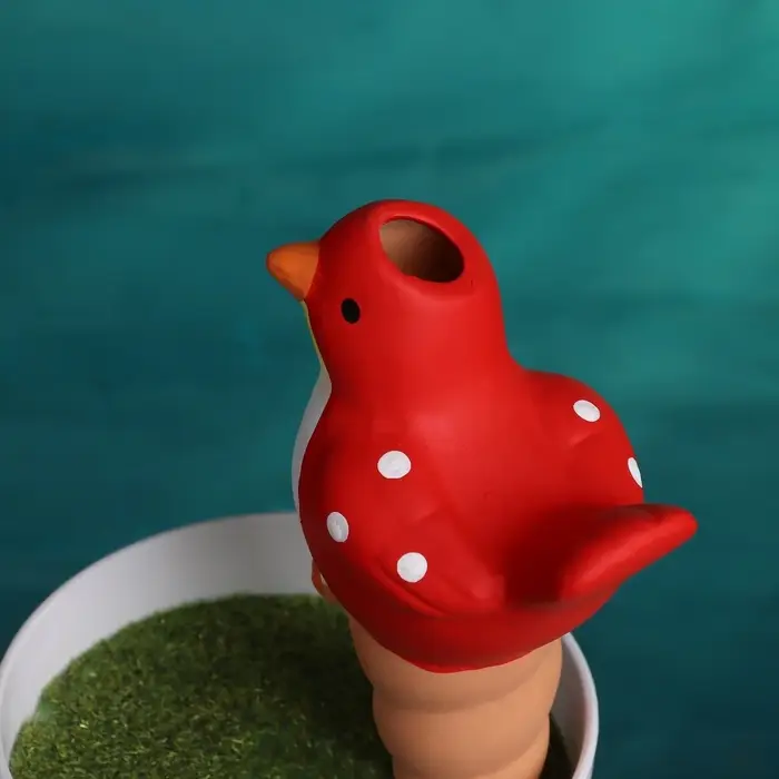 Автополив для комнатных растений &laquo;Птичка&raquo;, 16.5&times;8.5 см, керамика, набор 4 шт., МИКС