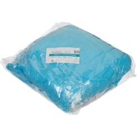 Чехол на кушетку на резинке спанбонд 200x90, голубой (10шт/уп)