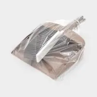 Набор для уборки: совок в комплекте с щёткой и встроенным водосгоном«Порядок», 34×24×9 см, МИКС Набор для уборки: совок в комплекте с щёткой и встроенным водосгоном«Порядок», 34×24×9 см, МИКС