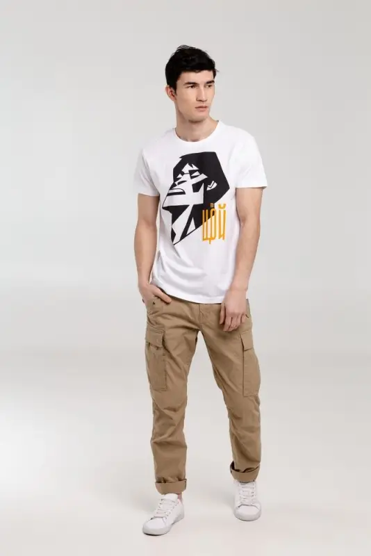 Футболка «Меламед. Виктор Цой», белая, размер S Футболка «Меламед. Виктор Цой», белая, размер S