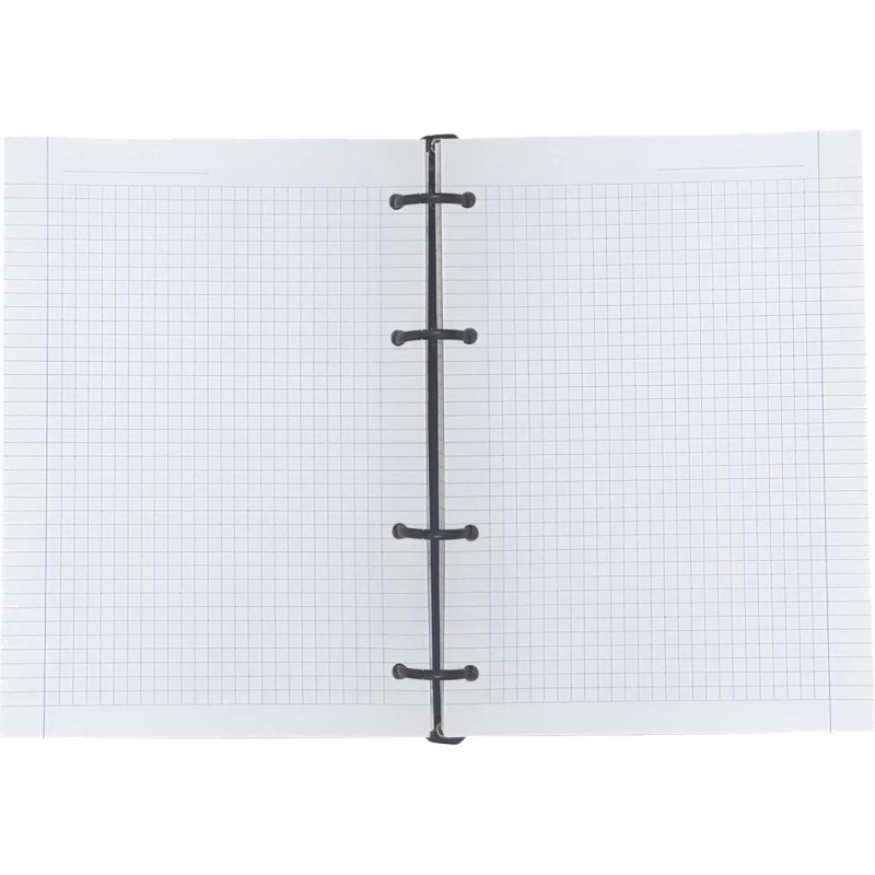 Тетрадь общая BeSmart А5 120л, клетка, кольца, Storm брызги N1993