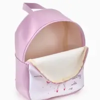 Рюкзак дет 18*8*23 см, Девочка, отд на молнии, сиреневый