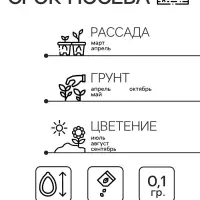 Семена цветов Нивяник "Аляска", ц/п,  0,1 г
