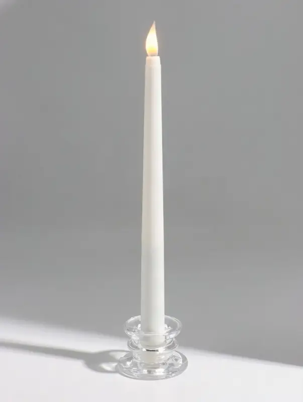 Подсвечник стеклянный &laquo;Бен&raquo;, 5.5&times;5.5&times;3.5 см, d=2.2 см