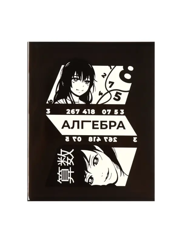 Набор предметных тетрадей Calligrata &laquo;Комикс Аниме&raquo;, 12 предметов, 48 листов, со справочным материалом, обложка из мелованного картона