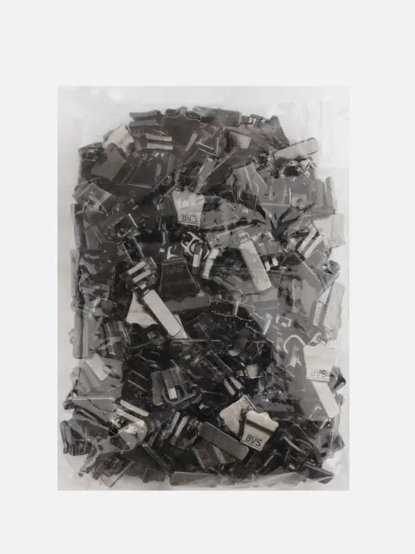 Бегунок для молнии &laquo;Трактор&raquo;, автоматический, №8, цвет чёрный никель