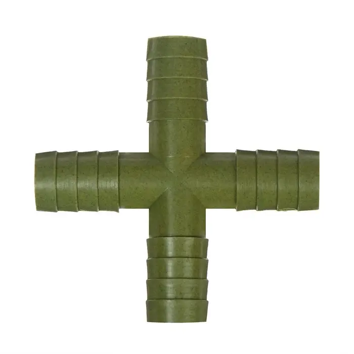 Крестовина, для шлангов 3&times;4&laquo; (19 мм), пластик