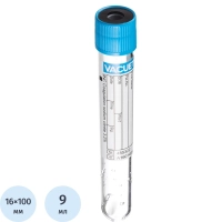 Вакуумные пробирки с Na цитратом 3,2% 9 мл VACUETTE 455322 50шт/уп