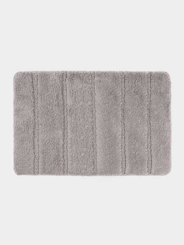 Коврик Savanna, 40×60 см, ворс 2 см, микрофибра, серый Коврик Savanna, 40×60 см, ворс 2 см, микрофибра, серый
