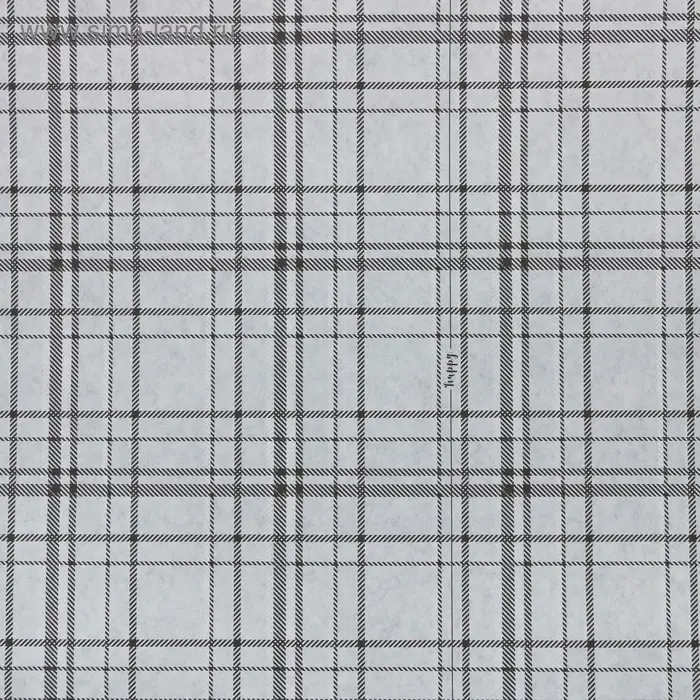 Бумага упаковочная крафт цветная двухсторонняя &laquo;Трендовая клетка&raquo;, 50 х 70 см