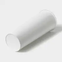 Ваза для цветов, d=11 см, h=26 см, белая