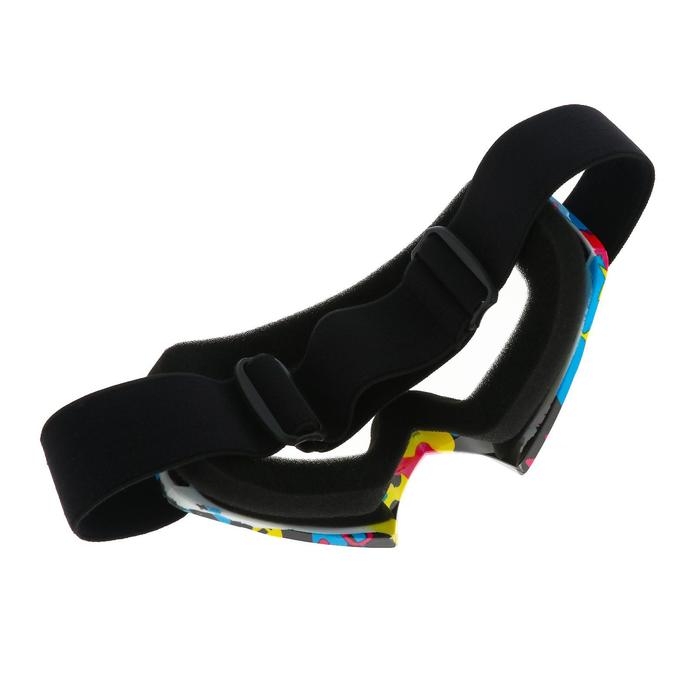 Очки-маска для езды на мототехнике, стекло прозрачное, бомбер, ОМ-22 Очки-маска для езды на мототехнике, стекло прозрачное, бомбер, ОМ-22