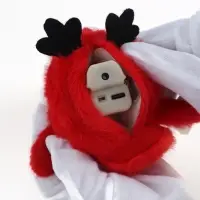 Интерактивная игрушка для животных, красная