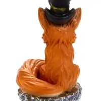 Садовая Фигура 24 х 15 х 16 см полистоун Лиса в шляпе