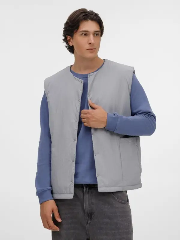 Жилет унисекс Veter, серый, размер M/L