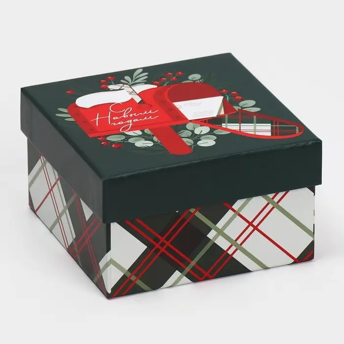 Набор подарочных коробок 6в1 «Тепла и уюта», 10 х 10 х 6 - 20 х 20 х 11 см, Новый год Набор подарочных коробок 6в1 «Тепла и уюта», 10 х 10 х 6 - 20 х 20 х 11 см, Новый год