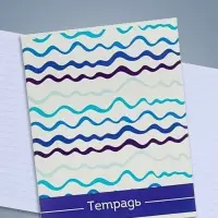 Тетрадь 48 листов в линейку Calligrata «Орнамент», обложка мелованный картон, блок №2, белизна 75% (серые листы), МИКС Тетрадь 48 листов в линейку Calligrata «Орнамент», обложка мелованный картон, блок №2, белизна 75% (серые листы), МИКС