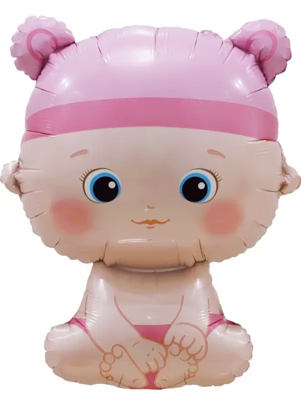 Воздушный шар фольгированный 33 Воздушный шар фольгированный 33" «Малышка девочка»