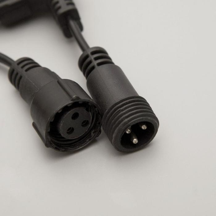 Гирлянда «Занавес» 2 × 6 м, IP44, УМС, тёмная нить, 1440 LED, свечение тёплое белое, 220 В Гирлянда «Занавес» 2 × 6 м, IP44, УМС, тёмная нить, 1440 LED, свечение тёплое белое, 220 В