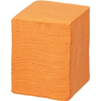 Салфетки бумажные Luscan Profi Pack 1сл24х24 оранжевые 400шт/уп
