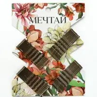 Невидимки для волос 40 шт. &laquo;Мечтай&raquo; 5 см