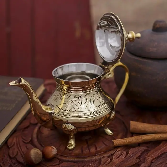 Сувенир латунь Сувенир латунь "Чайничек" 16х9х12,5 см