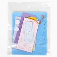 Набор для создания игрушки из фетра "Сладкая компания", набор 6 шт.