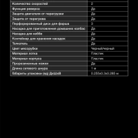 Мясорубка HY-MG5491 1900Вт черный