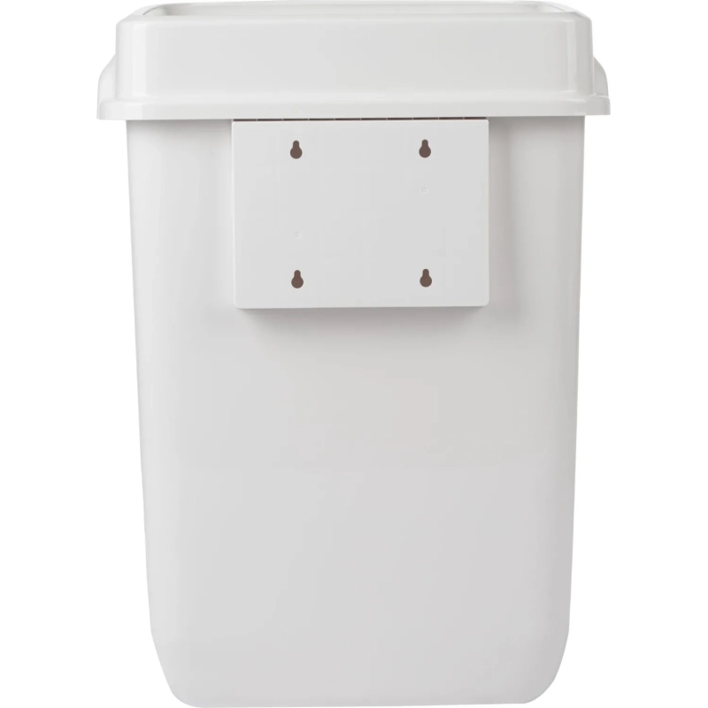 Контейнер для мусора (корзина) Luscan Prof Etalon 32л белый 151040
