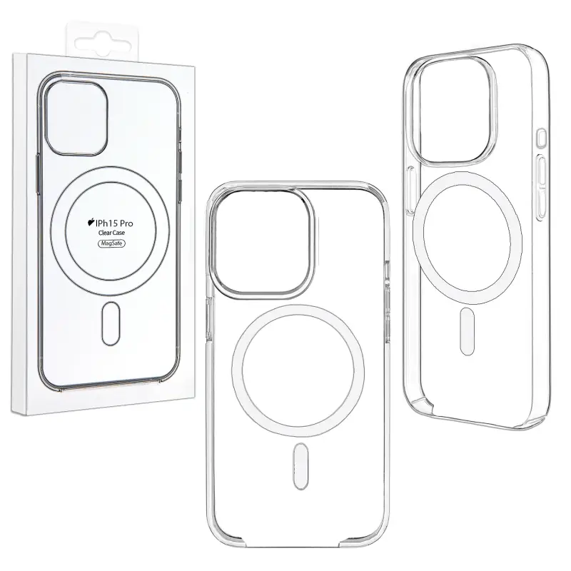 Чехол 15 Pro Clear Case (MagSafe + анимация NFC) ORG Чехол 15 Pro Clear Case (MagSafe + анимация NFC) ORG