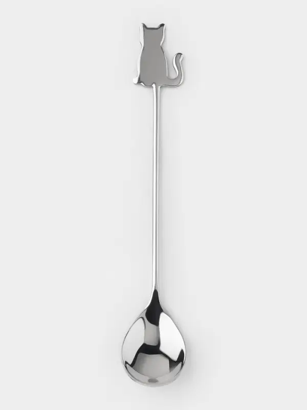 Ложка чайная 14 см "Котэк" цвет серебро