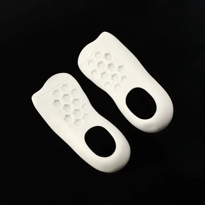 Полустельки для обуви, M р-р, 16&times;7 см, пара, белые