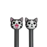 Ручка-прикол Calligrata &laquo;Котенок&raquo;, синий стержень, гелевая, МИКС