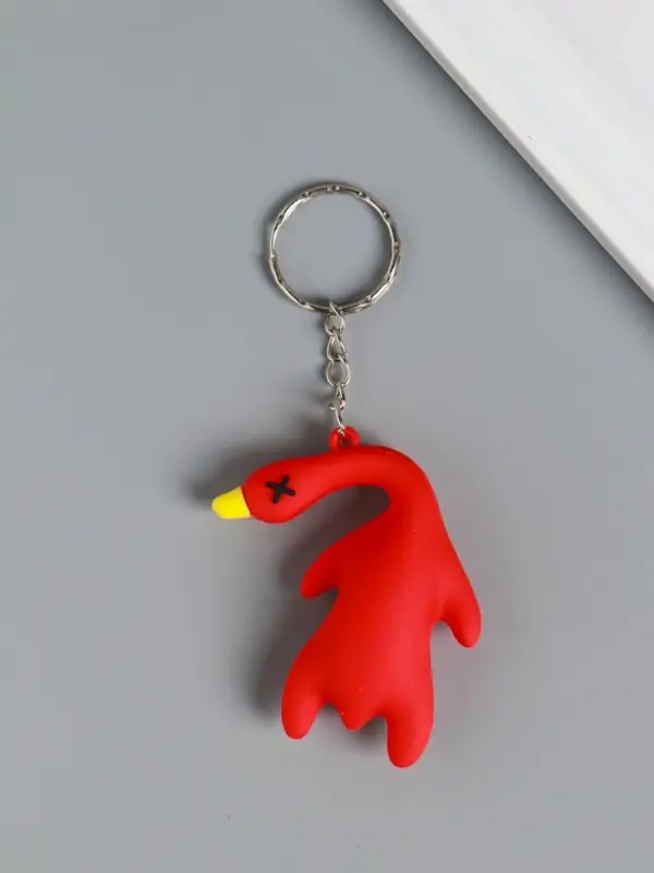 Брелок резина Брелок резина "Утка" МИКС 5х2х5,5 см