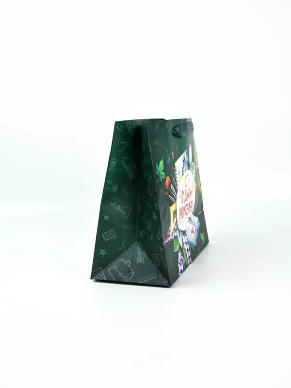 Подарочный набор &laquo;День учителя&raquo;, пакет и открытка, ML 27 &times; 23 &times; 11,5 см