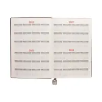Ежедневник недатированный формат А5, 80л, линия, с ручкой, подар коробка, Серый