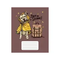 Тетрадь 12 листов в клетку Calligrata &laquo;Снова в школу&raquo;, обложка мелованная бумага, ВД-лак, блок офсет, белизна 95%, МИКС