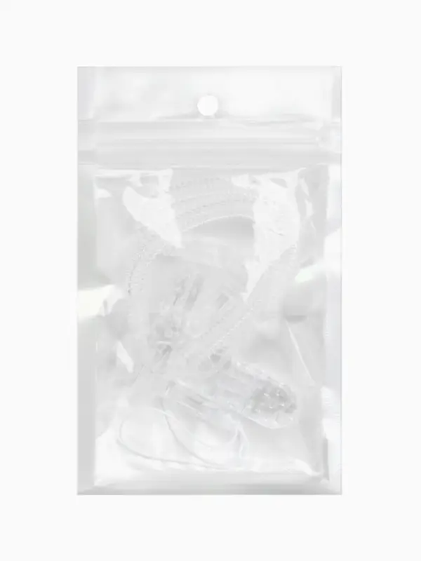 Держатель для соски - пустышки, пружинка, 2 шт., прозрачный, Крошка Я Держатель для соски - пустышки, пружинка, 2 шт., прозрачный, Крошка Я