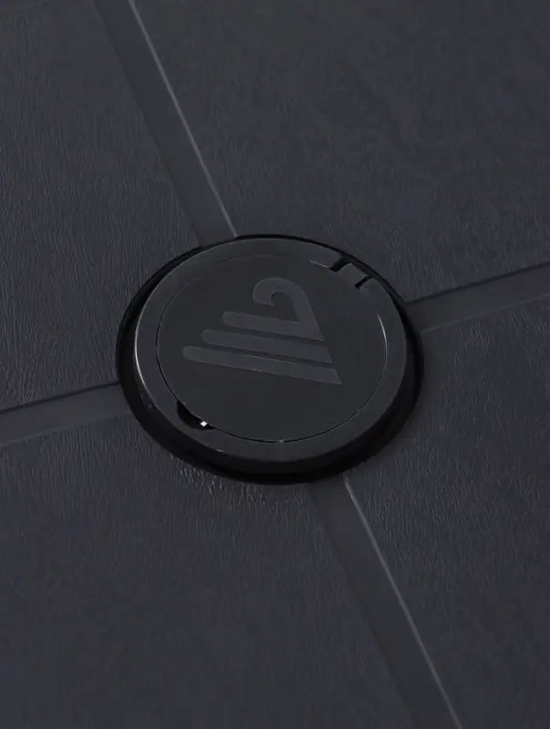 Стол садовый &laquo;Атлант&raquo;, 80&times;80&times;76.5 см, квадратный, пластиковый, цвет графитовый