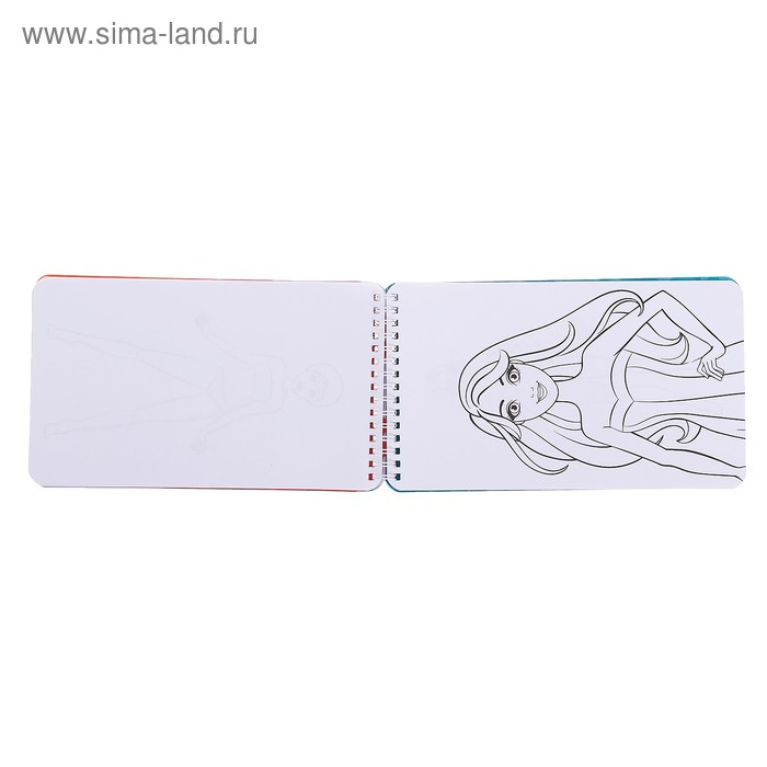 Альбом с наклейками и трафаретами «Стильный образ», 72 стр. Альбом с наклейками и трафаретами «Стильный образ», 72 стр.